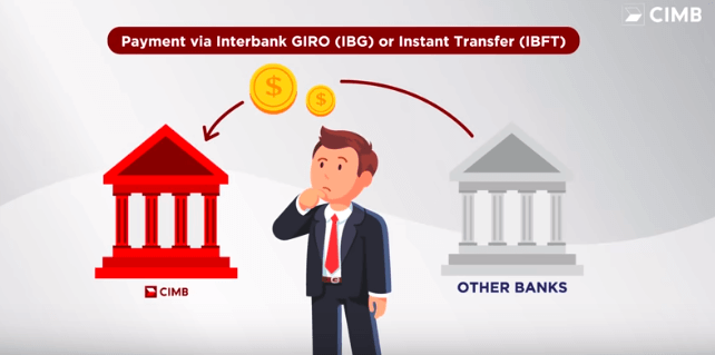 Bayar Kad Kredit & Pembiayaan CIMB dari Bank lain menerusi IBG/IBFT